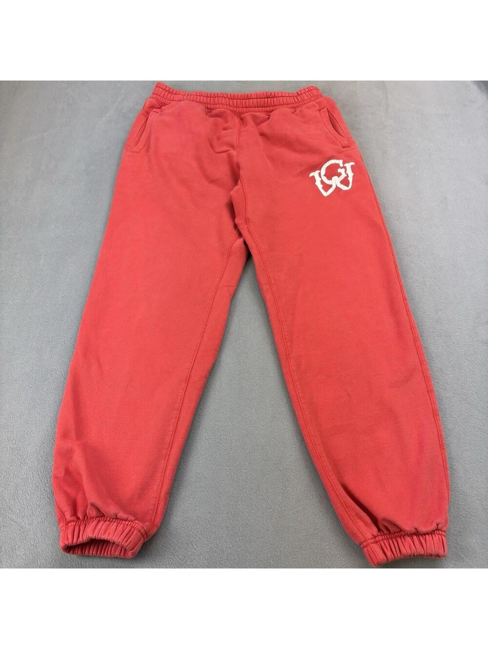 Golf Wang Heavyweight Jogger Sweatpants Size Medium Red